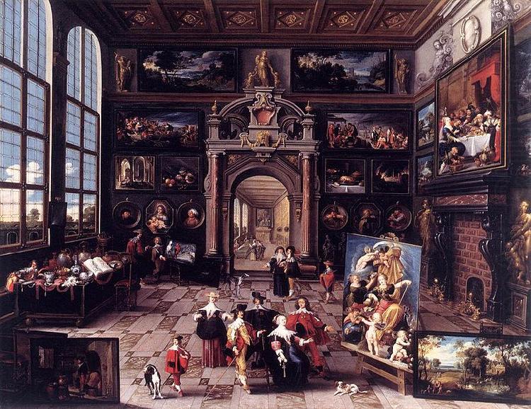 Gallery of a Collector, Cornelis de Baellieur